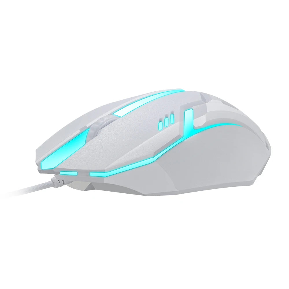 Combo de Teclado y Mouse Gaming TX30 - LED 104 Teclas USB