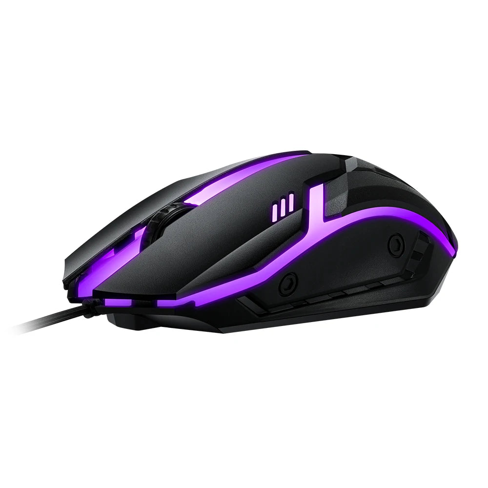 Combo de Teclado y Mouse Gaming TX30 - LED 104 Teclas USB