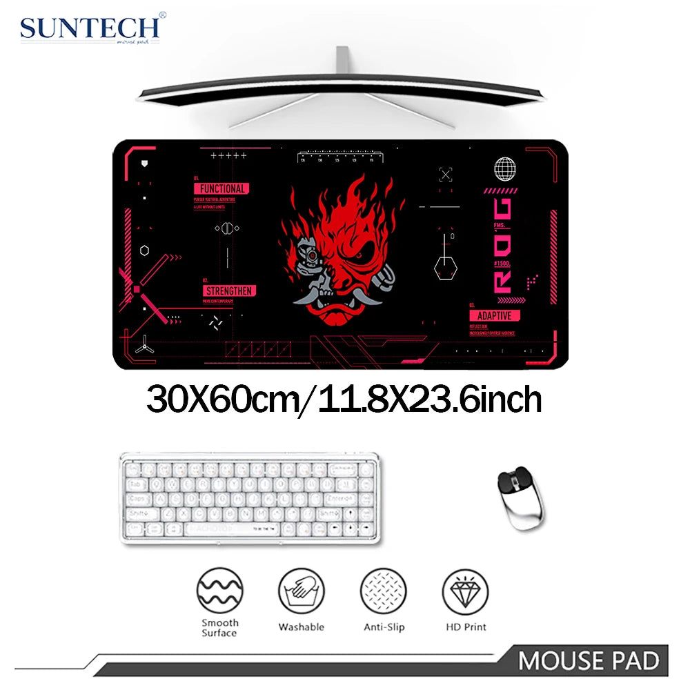 Alfombrilla Gaming Samurai XXL 900x400mm - Mouse Pad de Goma