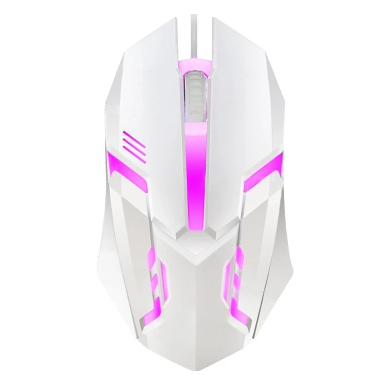Ratón Gaming con Cable Kebidumei - 5000 DPI LED 7 Colores Silencioso