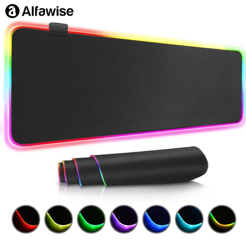 Alfombrilla Gaming iMice RGB LED XXL - Tapete Impermeable 8 Modos
