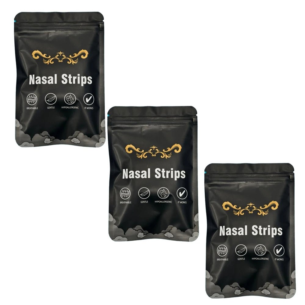 Enhanced Adhesion Sports Nasal Strips 30/90/150/300 PCS Breathable Comfortable Sleep Aid Non-Invasive Anti-Snoring Nose Patch - Viralshop-