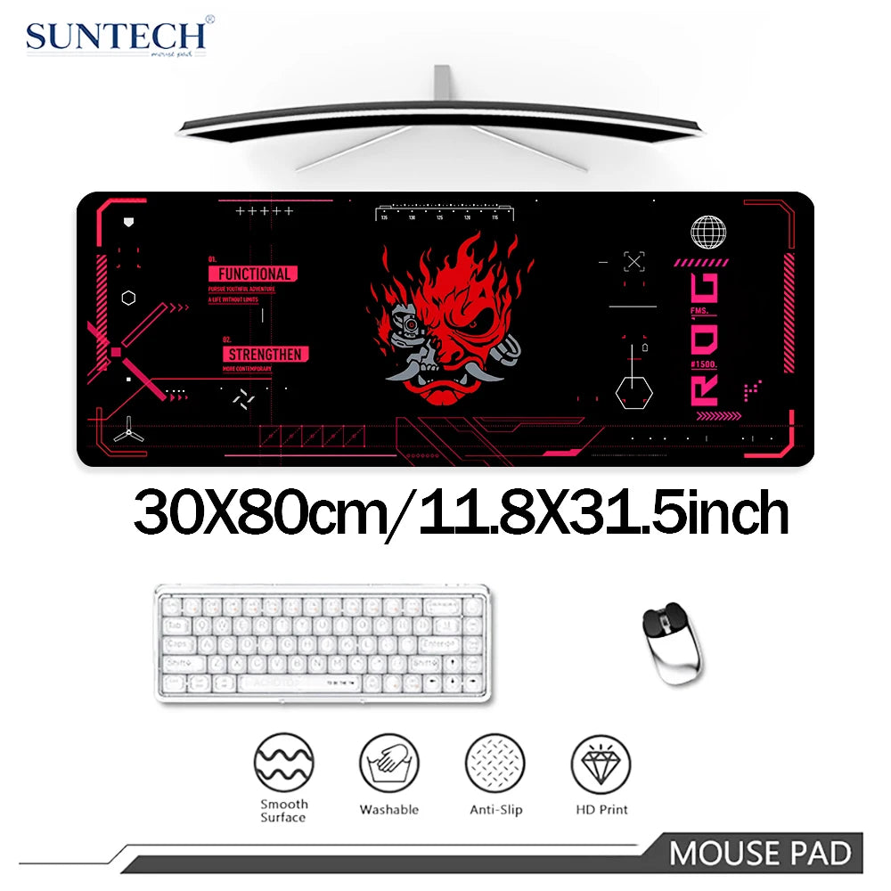 Alfombrilla Gaming Samurai XXL 900x400mm - Mouse Pad de Goma