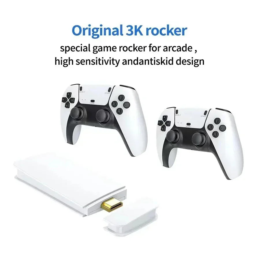 Consola Retro LYCHZH M15 Game Stick 256GB con 2 Mandos Inalámbricos