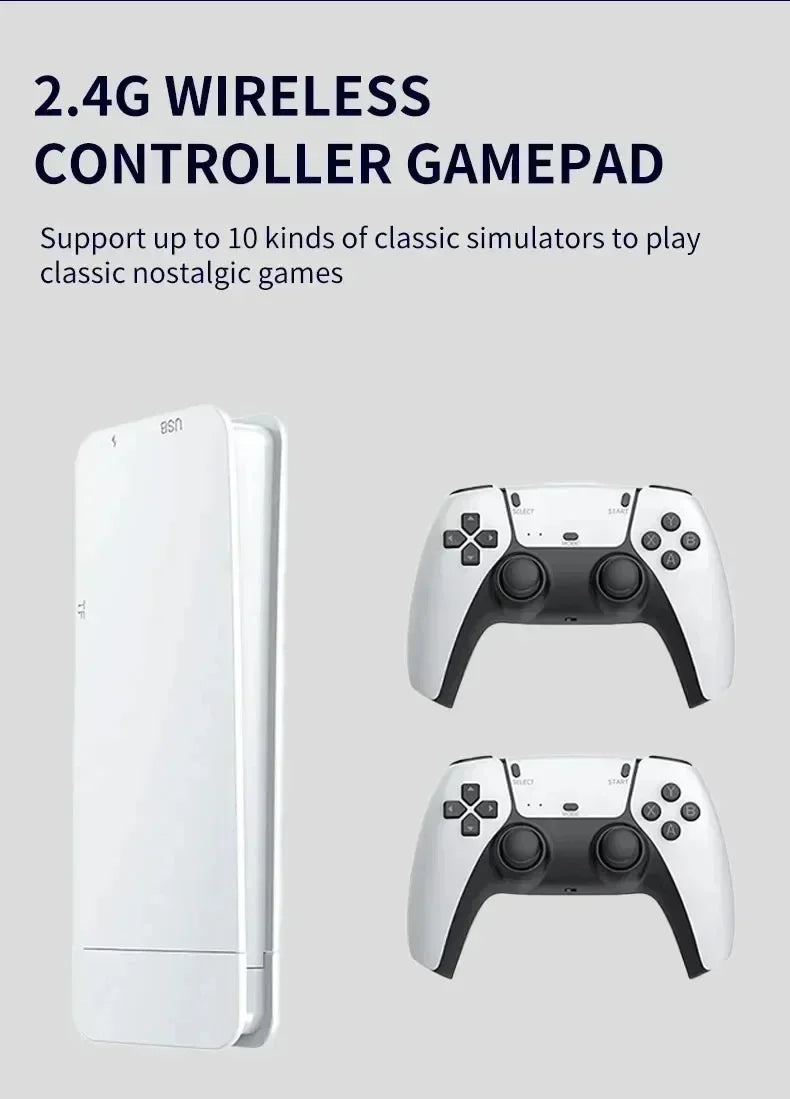 Consola Retro LYCHZH M15 Game Stick 256GB con 2 Mandos Inalámbricos
