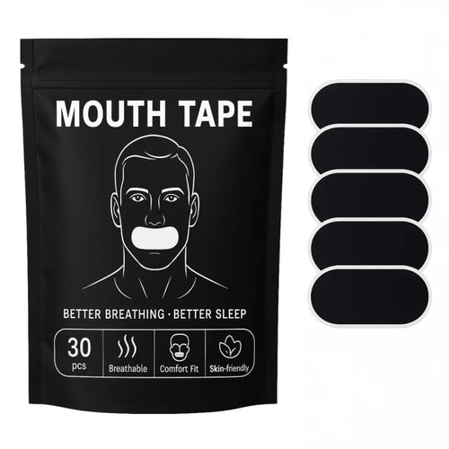 30pcs Anti-snoring mouth strips, sleep tapes, sealing patches, used to seal the mouth, transparent patches to prevent mouth brea - Viralshop-