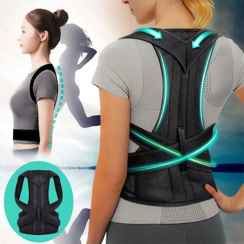 Corrector de Postura Ajustable para Niños Fubeichly